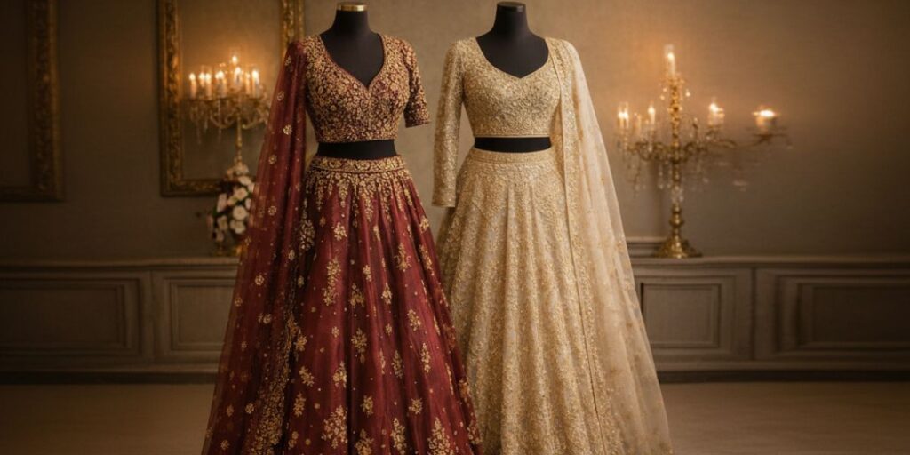 Handwork Vs Machine Work Hand Embroidery vs Machine Work in Designer Wear