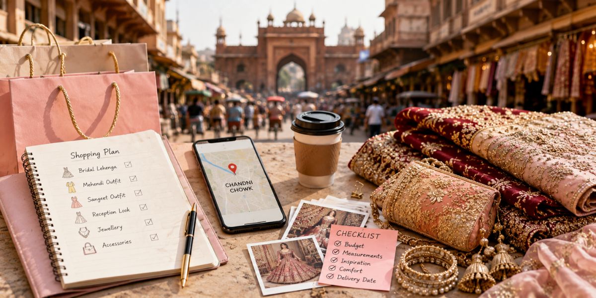 Bridal Shopping Day in Chandni Chowk