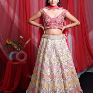 Best Brocade fabric lehenga online at best price in India