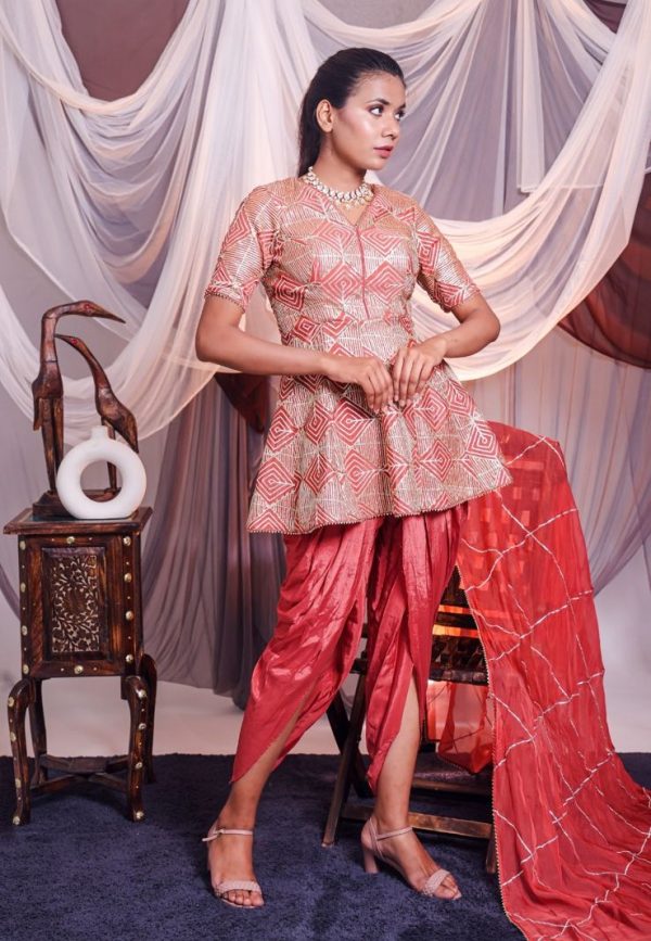 Best Designer Crepe Base Dress Online In India